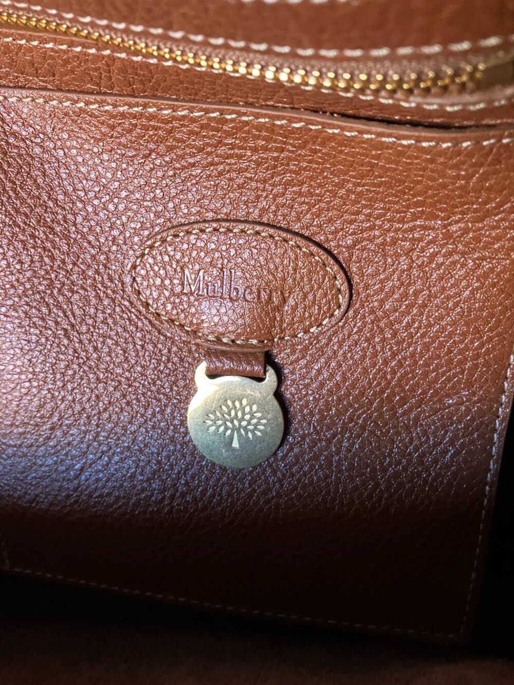 Mulberry Bayswater Legacy NVT Oak NWT - Picture 9 of 15
